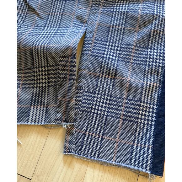 Mother Pants Women’s Size 25 Blue Pink Shaker Prep Fray Killing Time Crop Slim - Picture 4 of 14